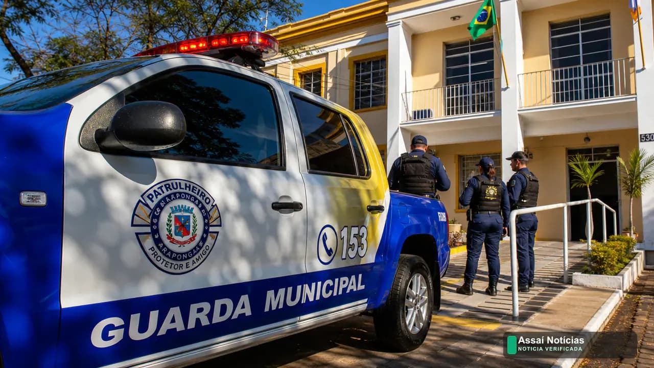 Guarda Municipal de Arapongas em operação de fiscalização e resgate de animais