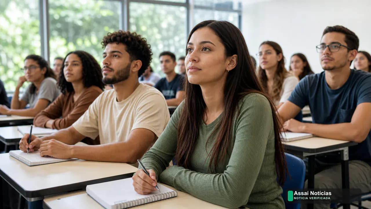 Representação do futuro polo da UEL em Assaí com referência à educação superior