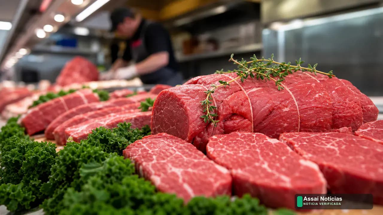 Fiscalização de carne bovina em frigorífico brasileiro diante de novas exigências da União Europeia